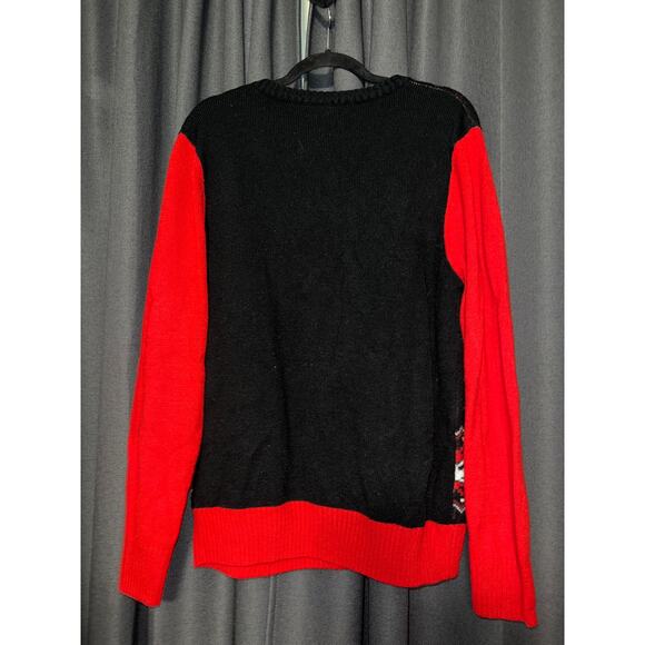 Ugly Christmas Sweater Xmas Size Large Nightmare - Picture 3 of 3